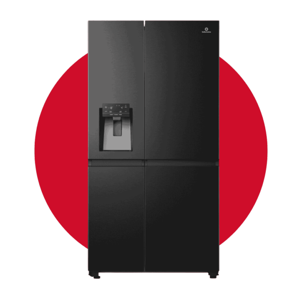 REFRIGERADORA INDURAMA SIDE BY SIDE 669 LITROS NEGRA