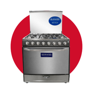 Cocina Nevada 30″ Continental 6 quemadores y Horno
