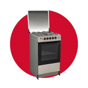 COC-NOELIA-INOX COCINA ECOLINE NOELIA INOXIDABLE 21" 4 QUEMADORES