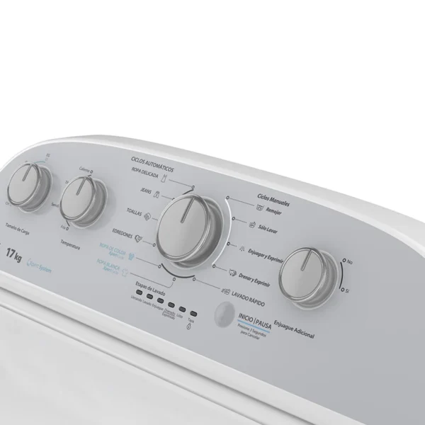 LAVADORA 17KG WHIRLPOOL PERILLA - Imagen 2