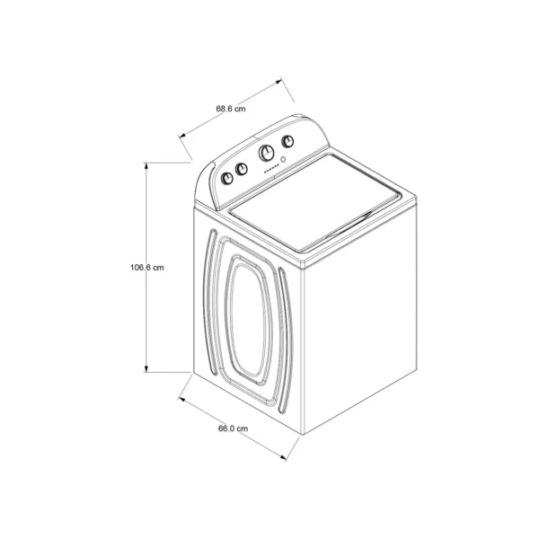 LAVADORA 17KG WHIRLPOOL PERILLA - Imagen 4