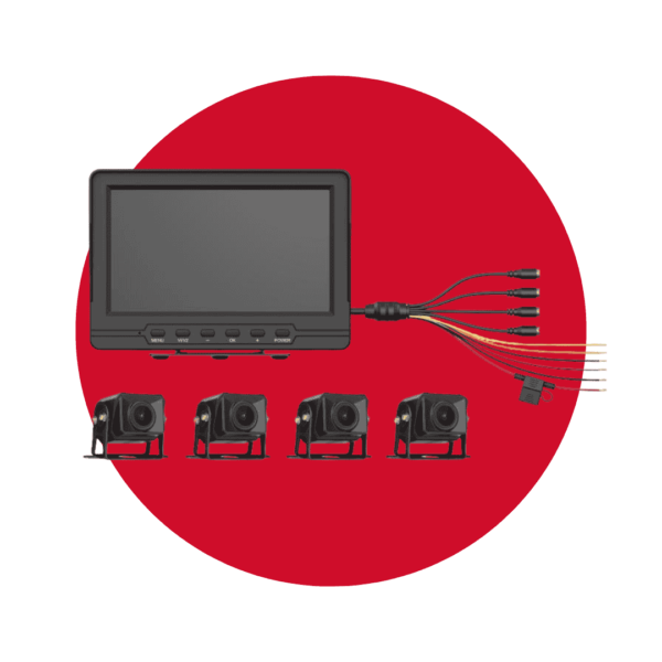 Sistema de monitoreo de cuatro vías