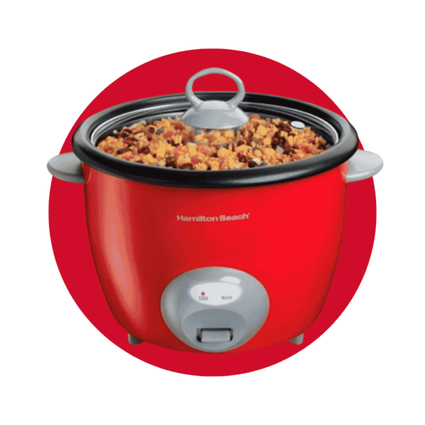 OLLA ARROCERA ROJA HAMILTON BEACH 20TZ