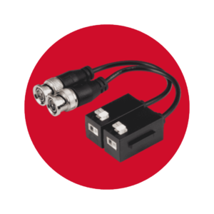 Balun de vídeo pasivo de 1 CH