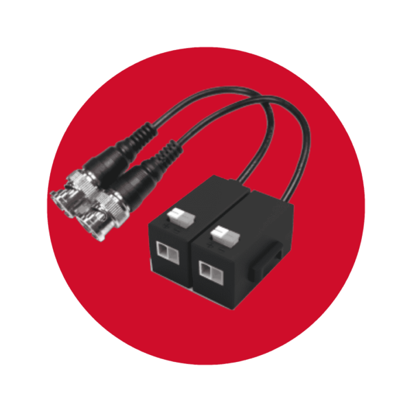 Balun HDCVI pasivo de 1 canal