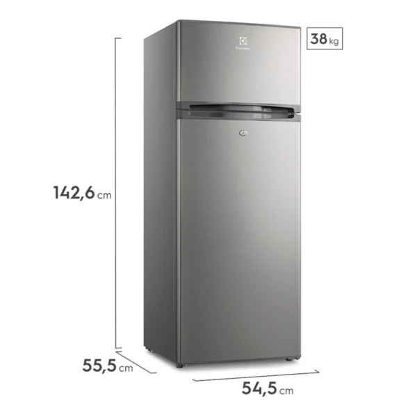 NEVERA ELECTROLUX FROST 205 LTS SILVER - Imagen 2