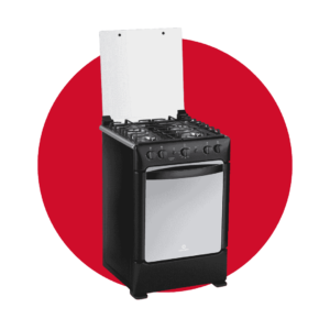 COCINA INDURAMA FERRARA MAXGRILL 4 QUEMADORES 24"