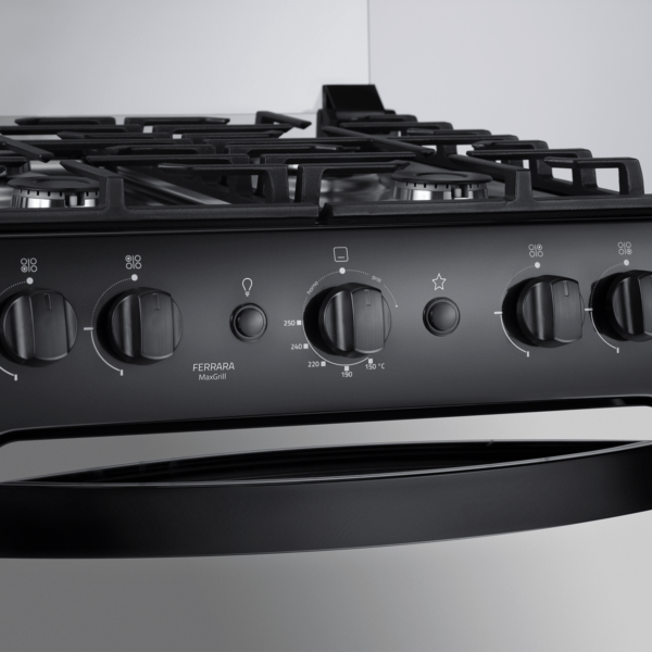 COCINA INDURAMA FERRARA MAXGRILL 4 QUEMADORES 24" - Imagen 5