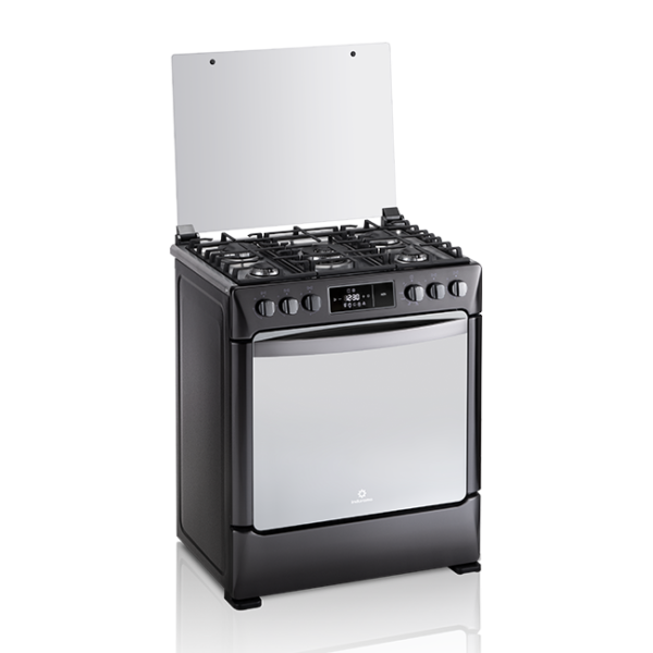 COCINA NIZA 5 QUEMADORES NEGRA 30″ - Imagen 2