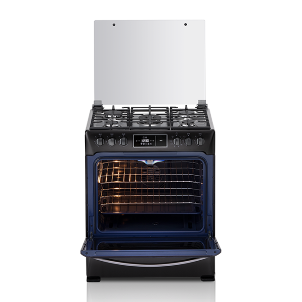COCINA NIZA 5 QUEMADORES NEGRA 30″ - Imagen 3