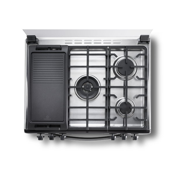 COCINA NIZA 5 QUEMADORES NEGRA 30″ - Imagen 4