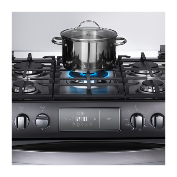 COCINA NIZA 5 QUEMADORES NEGRA 30″ - Imagen 5