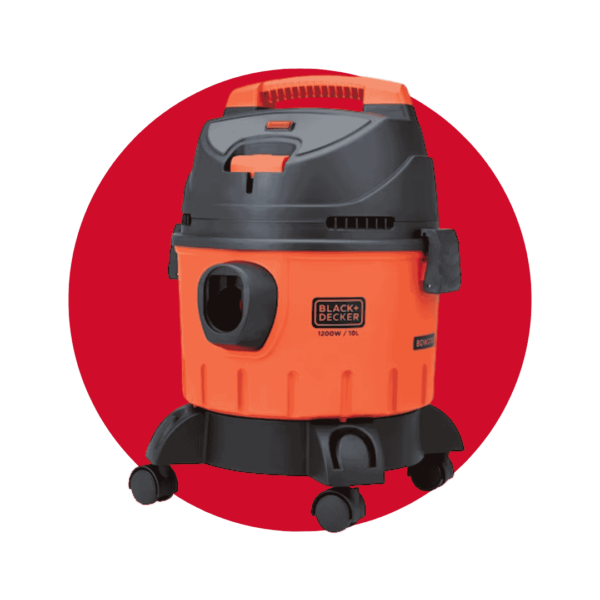 ASPIRADORA BLACKDEKER POLVO/AGUA 10L BDWD10