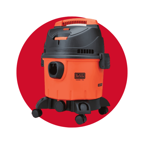 ASPIRADORA BLACK & DECKER 15 LT 1400W