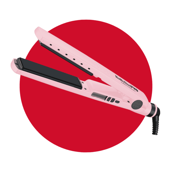 Plancha de Cabello BaBylissPRO Nano Titanium 1¼” Edición Pink