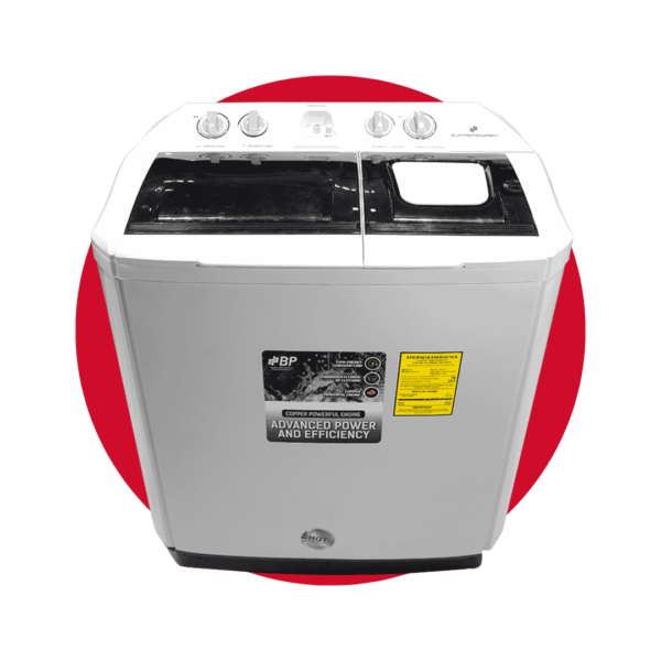 LAVADORA SEMIAUTOMATICA SUPREMEWASH 16 KG WHITE EDITION