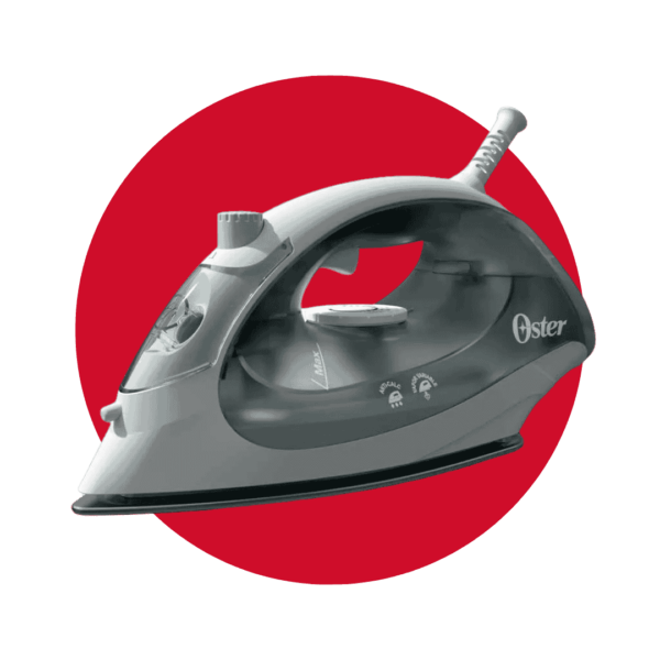 PLANCHA DE ROPA OSTER A VAPOR COMPACTA