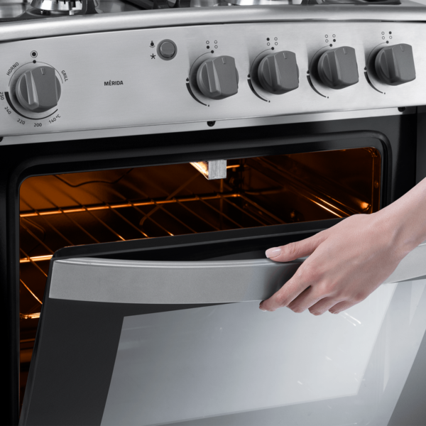 COCINA INDURAMA MERIDA CON GRILL 4H - Imagen 4