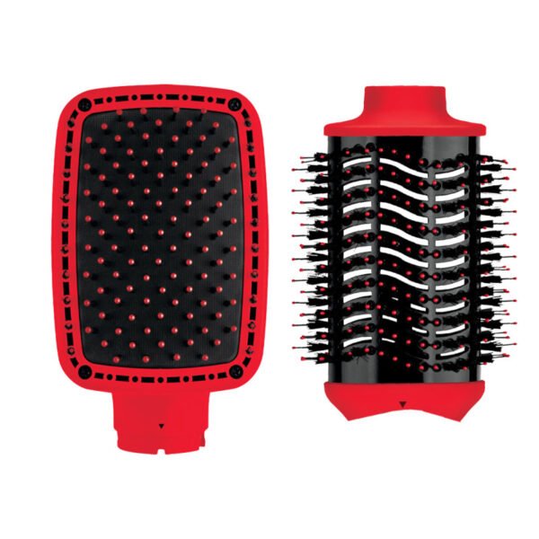 REVLON ONE STEP DUO CEPILLO DE AIRE CALIENTE COLOR ROJO - Imagen 2