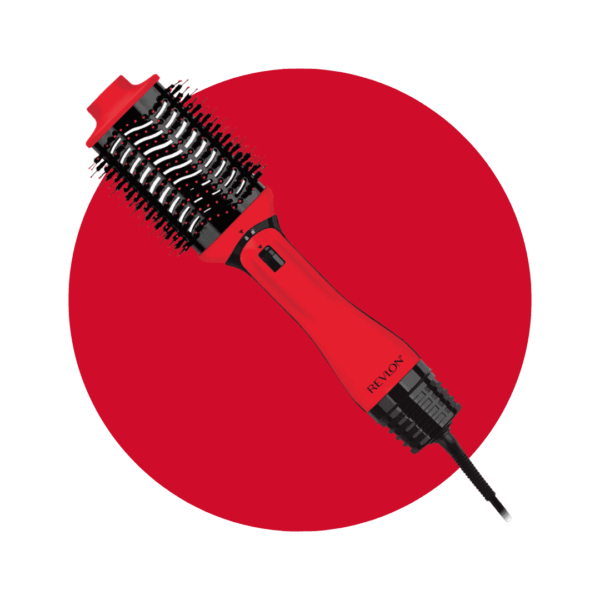 REVLON ONE STEP DUO CEPILLO DE AIRE CALIENTE COLOR ROJO