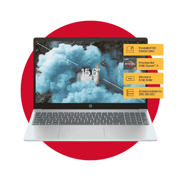 NOTEBOOK HP AMD RYZEN 3 - 8GB