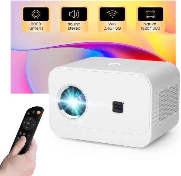 PROYECTOR SMART 36"-150" PARLANTE INCLUIDO WIFI BLUETOOTH - Imagen 6