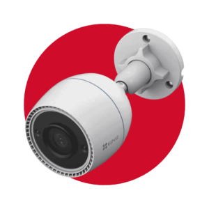 Cámara de seguridad Ezviz con resolución 1080P visión nocturna incluida