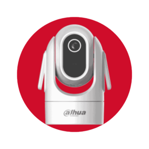 Cámara de red Wi-Fi de 4 MP para interiores con enfoque fijo, panorámica e inclinación