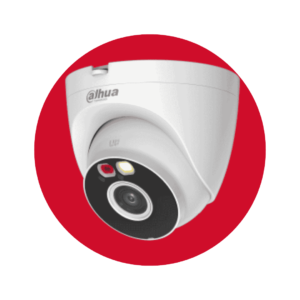 Cámara de red tipo torreta Wi-Fi de 4 MP con enfoque fijo