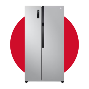 NEVERA LG INVERTER 508LT S/DISPENSADOR SILVER