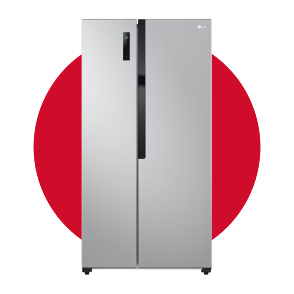 NEVERA LG INVERTER 508LT S/DISPENSADOR SILVER
