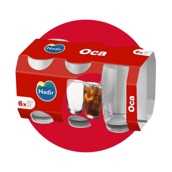 SET VASOS OCA 10 OZ