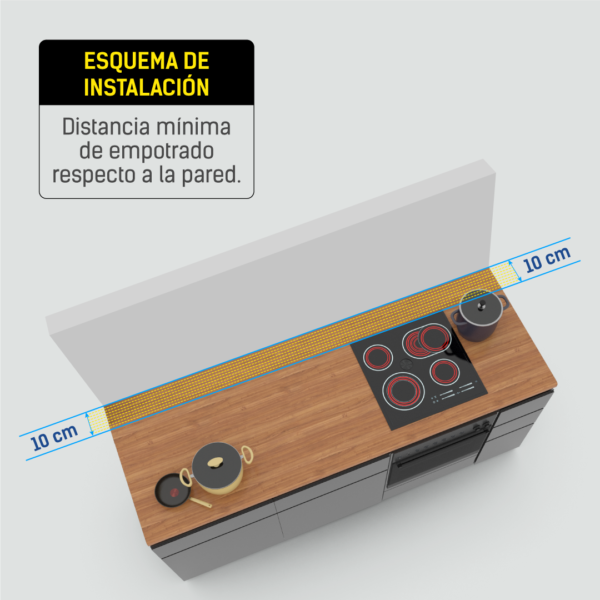 ENCIMERA BP BARCELONA II 5 QUEMADORES - Imagen 2