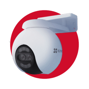 CAMARA EZVIZ PANTILT EXTERIOR, DOBLE LENTE COLOR NIGHT VISION H8OX 4K 4MM