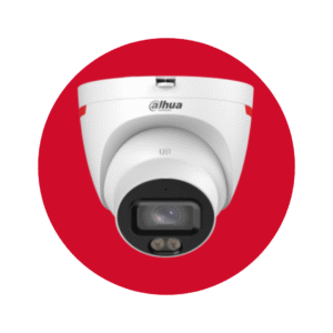 Cámara de red WizColor Eyeball de 4 MP con foco fijo WizSense