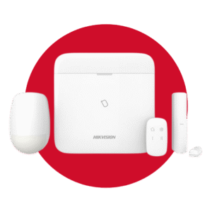 KIT DE CENTRAL DE ALARMA INALAMBRICA 48 ZONAS WIFI HIKVISON