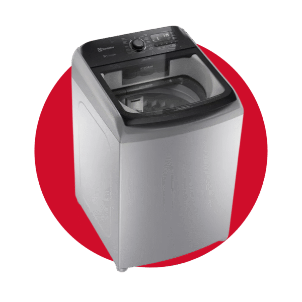 LAVADORA ELECTROLUX SILVER 21KG
