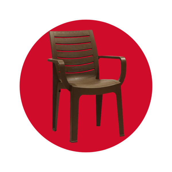 SILLA MADEIRA CORSA CON BRAZO PICA