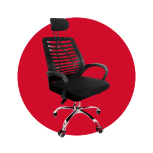 SILLA EJECUTIVA XTRATECH CON REPOSA BRAZOS NEGRA