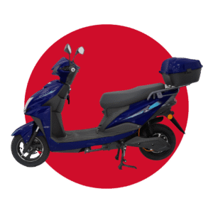 MOTO ELECTRICA CON BATERIA, COLOR AZUL SL02
