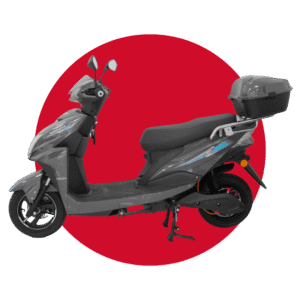 MOTO ELECTRICA CON BATERIA, COLOR GRIS SL04