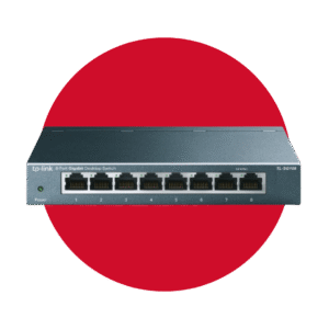 SIWTCH 8 PUERTOS GIGABIT NO-ADMINISTRABLE