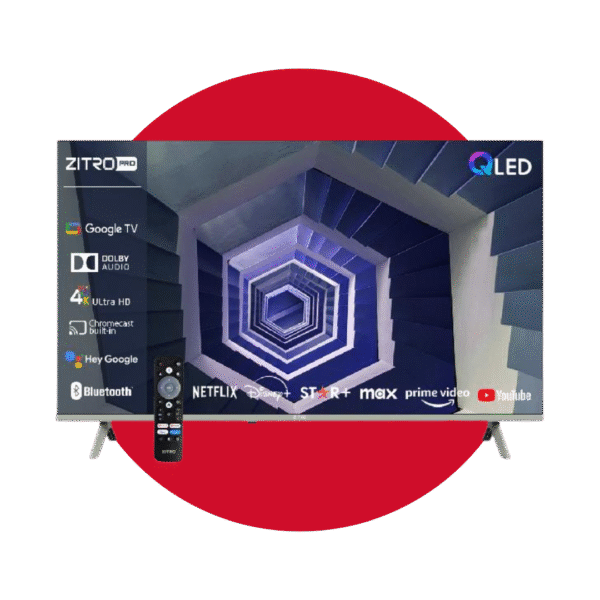 TELEVISOR ZITRO 55" GOOGLE TV QLED