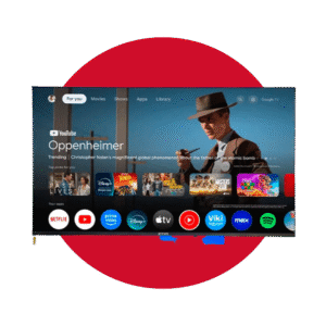 TELEVISOR ZITRO 43" GOOGLE TV FHD