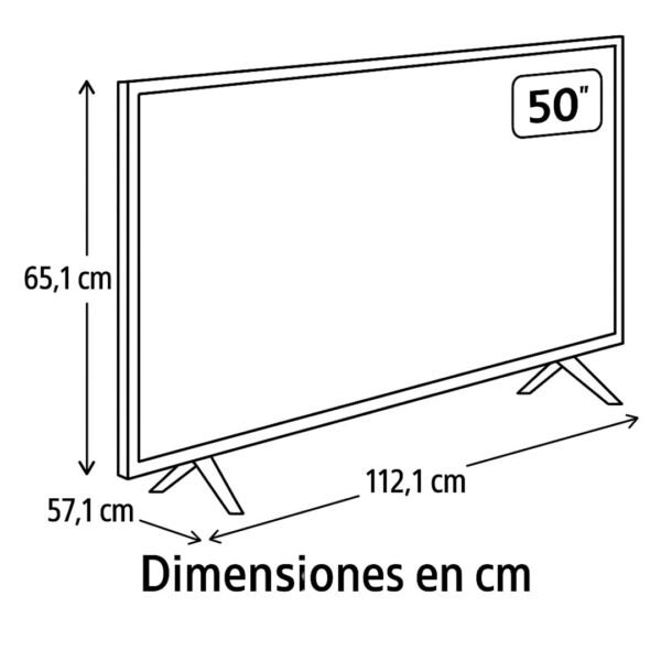 SMART TV LG 50" UHD CON ThinQ AI - Imagen 5