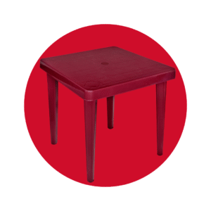 MESA CUADRADA PALMIRA CONCHO DE VINO