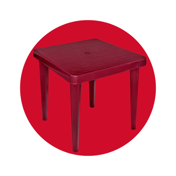 MESA CUADRADA PALMIRA CONCHO DE VINO