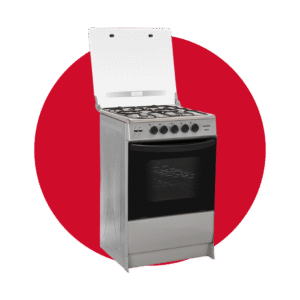 COCINA ECOLINE BIANCA 24" 4 QUEMADORES CON GRILL