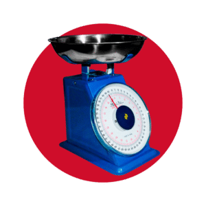 BALANZA REFORZADA PLATO DE ACERO 20KG
