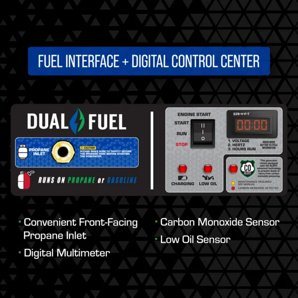GENERADOR DUAL DUROMAX 4850W - Imagen 6